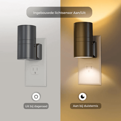 Eira – LED Stekkerlamp met Automatische Sensor & Dimbare Functie