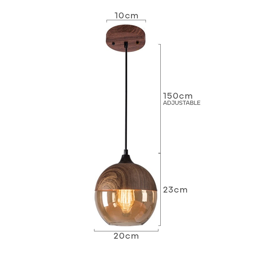 Houten Hanglamp – Natuurlijk en Elegant