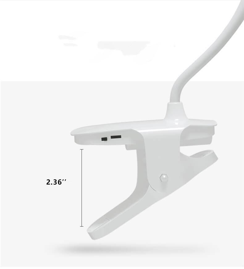 Moderne Witte Tafellamp van ABS & PP – Minimalistisch Design