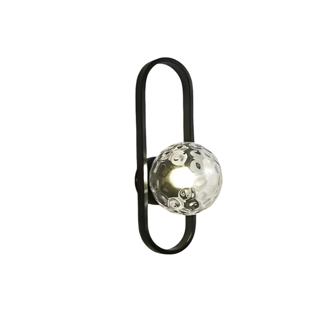 Luxe Wandlamp van Glas met Warme LED Verlichting