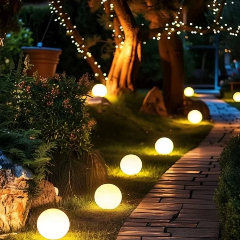 Bolo – Bolvormige LED Tuinlamp voor Buiten met 16 Kleuren & Afstandsbediening