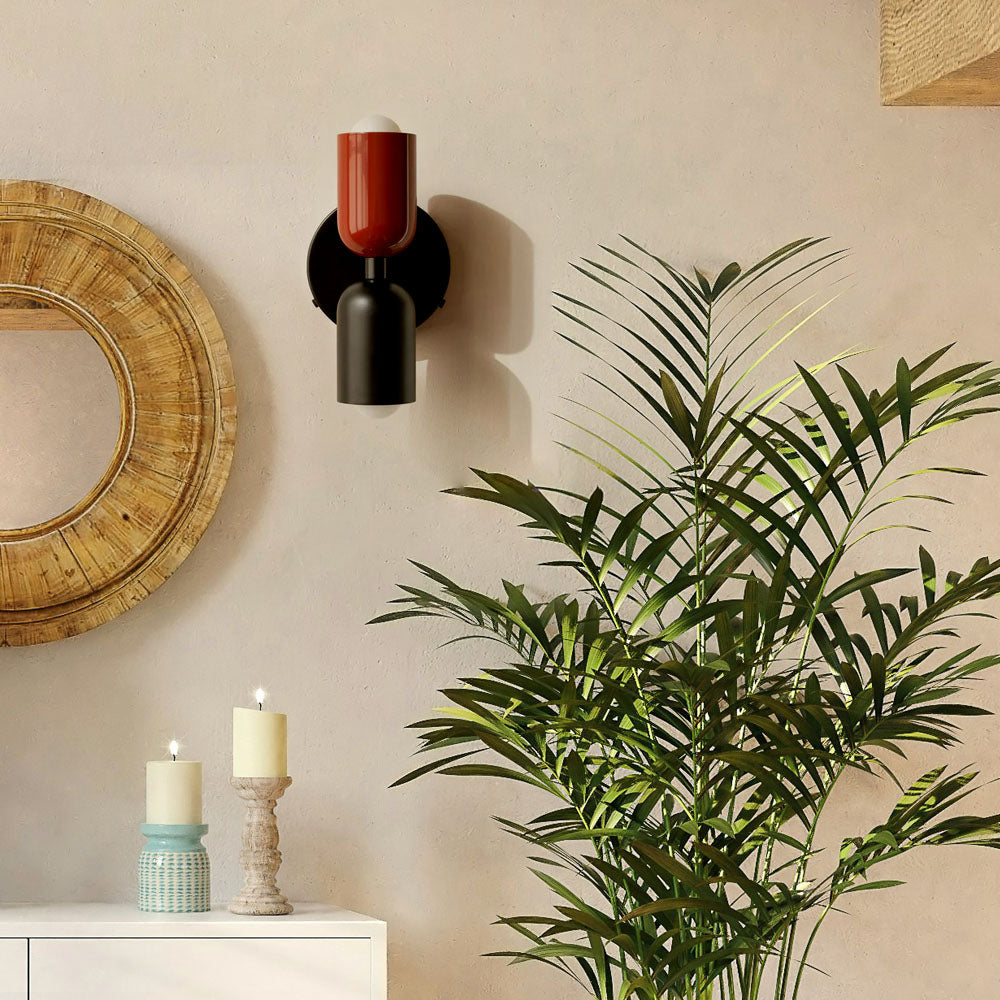 Moderne Dubbele Wandlamp voor Sfeervolle Verlichting in Huis