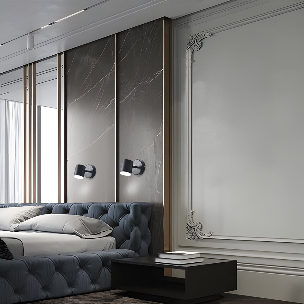 Skära – Minimalistische Wandlamp met Geïntegreerde LED & Gouden Afwerking