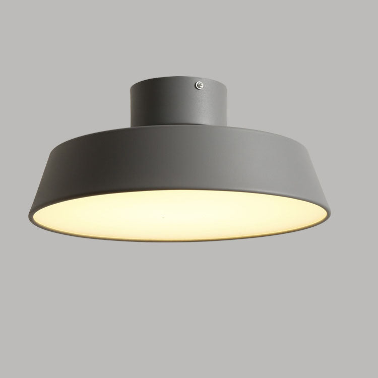 Moderne Scandinavische LED Plafondlamp – Wit, Grijs of Groen, Twee Maten