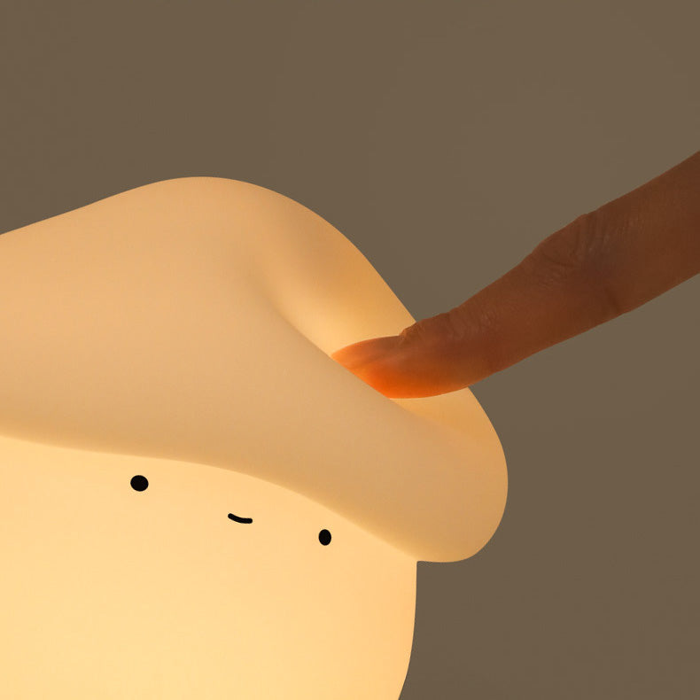 Champy - Lachende Paddenstoel Nachtlamp LED Squishy