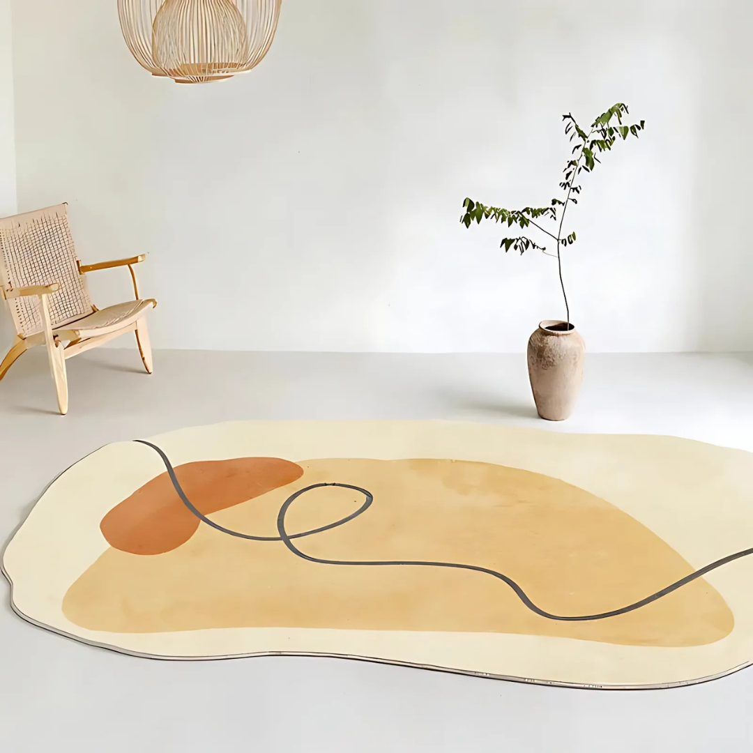 Zacht Vloerkleed Organisch & Scandinavisch Design