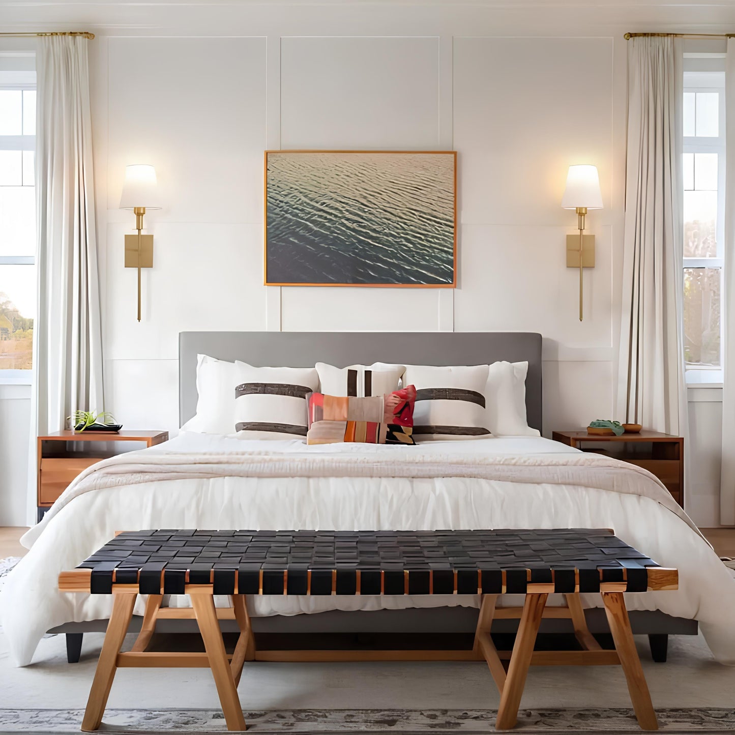 Alva - Classic Elegante Wandlamp draadloos met vintage luxe & afstandsbediening