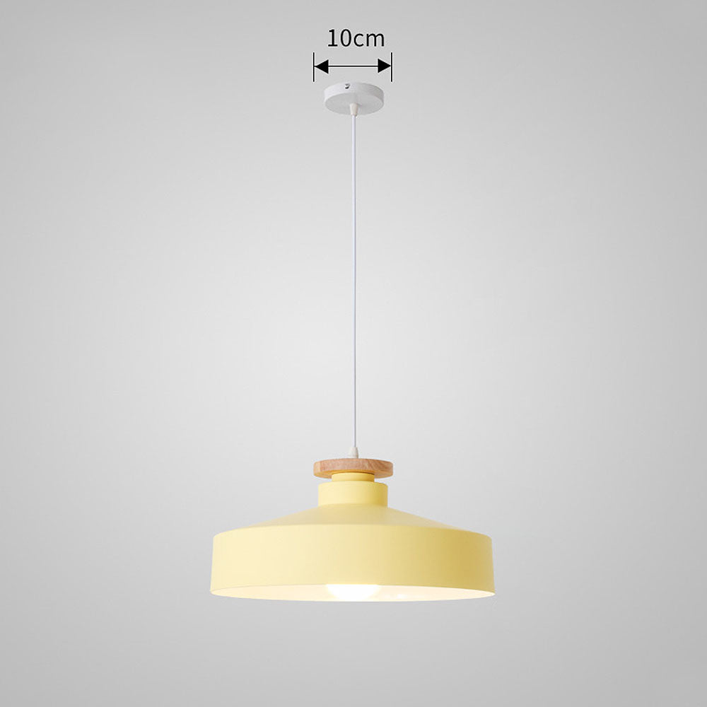 Scandinavische Houten Hanglamp – Modern & Warm