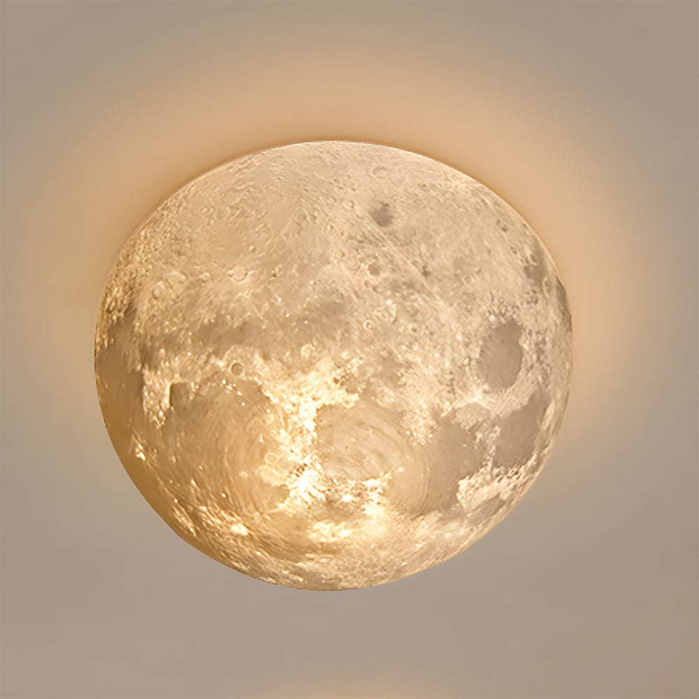 Ronde Wandlamp – Maanlicht & Sfeervol