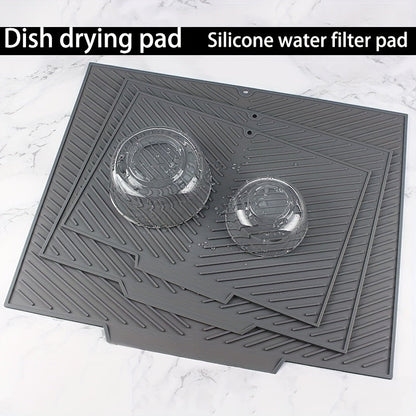 Siliconen Keuken Droogmat – Antislip, Hittebestendig & Vaatwasmachinebestendig