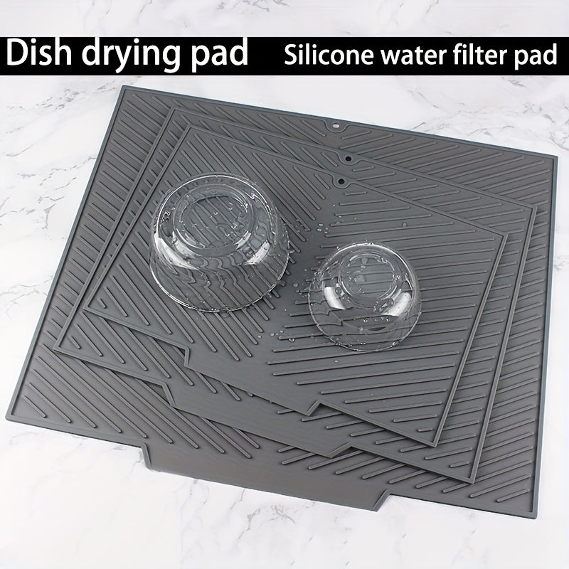 Siliconen Keuken Droogmat – Antislip, Hittebestendig & Vaatwasmachinebestendig