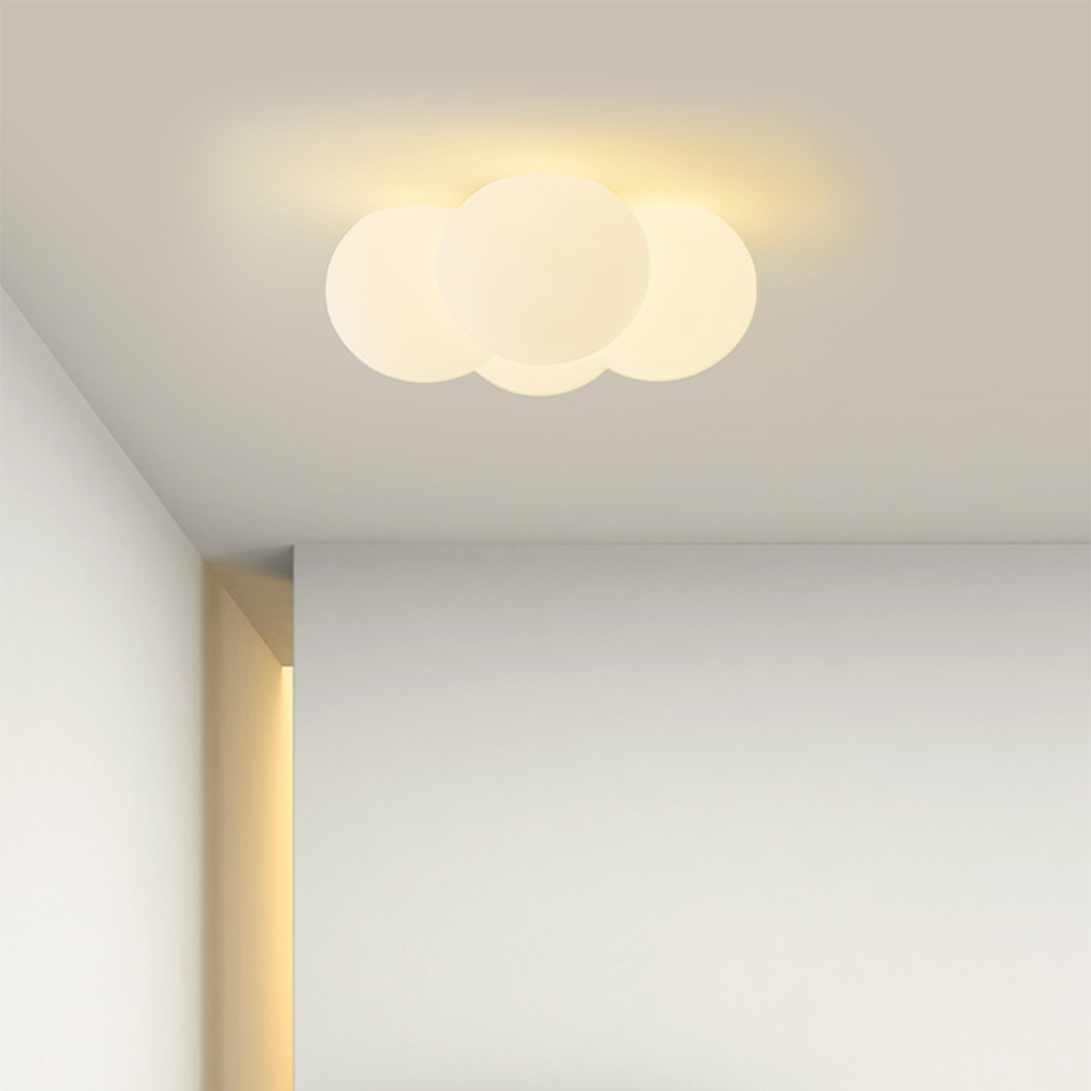 Witte Wolken Bubbels Plafondlamp