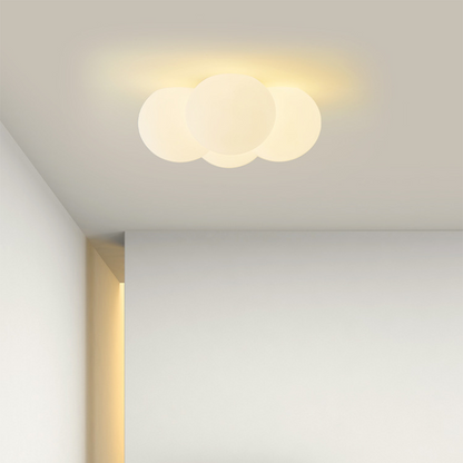 Witte Wolken Bubbels Plafondlamp