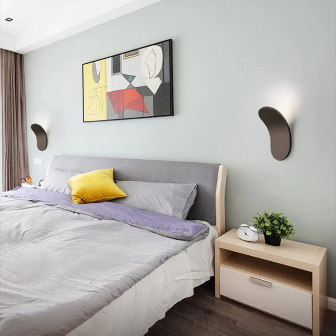 Scandinavische Minimalistische LED Wandlamp van Metaal
