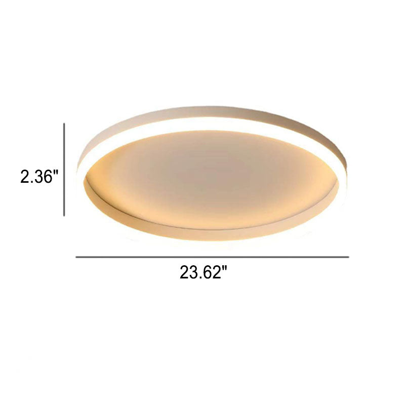 Moderne LED Plafondlamp – 3-Kleurig Licht & Oneindig Dimbaar met Afstandsbediening