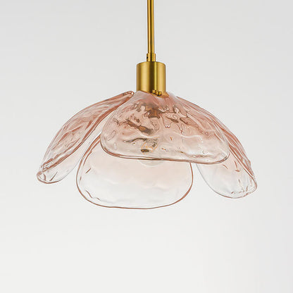 Moderne Glazen Hanglamp – Blauw, Groen of Roze – E26 Fitting