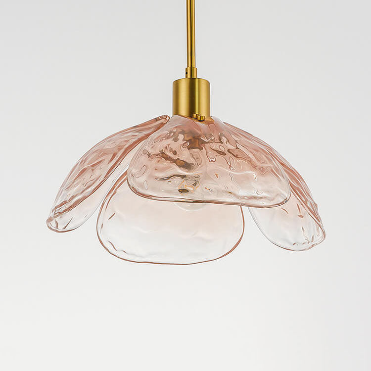 Moderne Glazen Hanglamp – Blauw, Groen of Roze – E26 Fitting