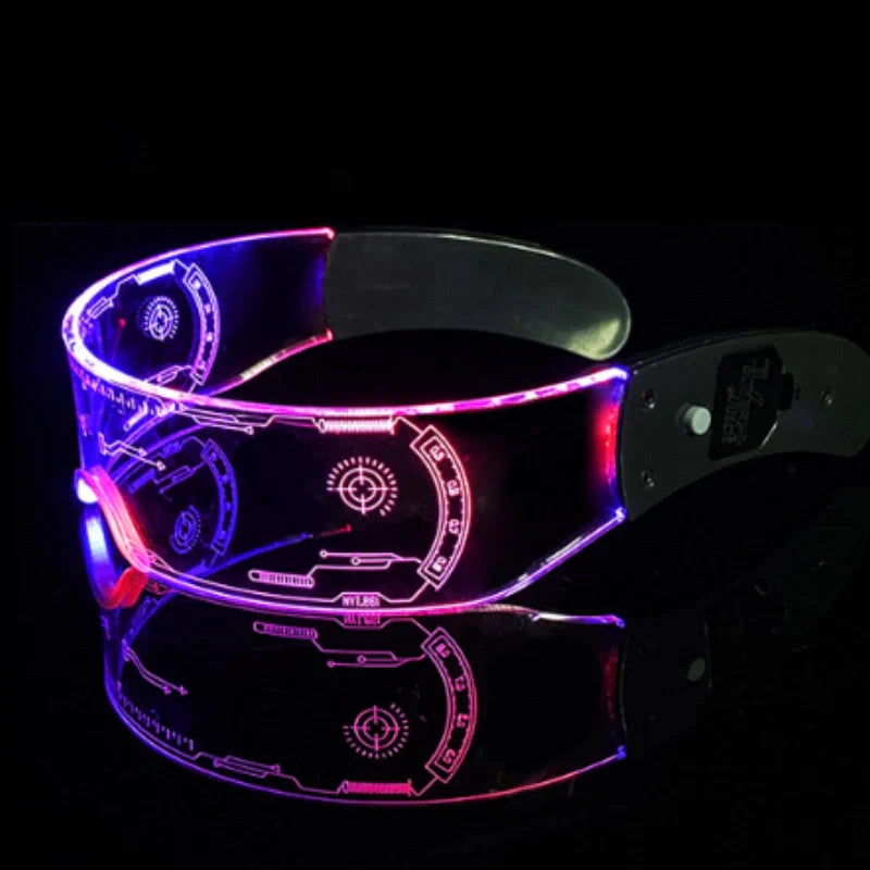 LED Neon Party Bril – Verlicht je Stijl en Straal in het Donker