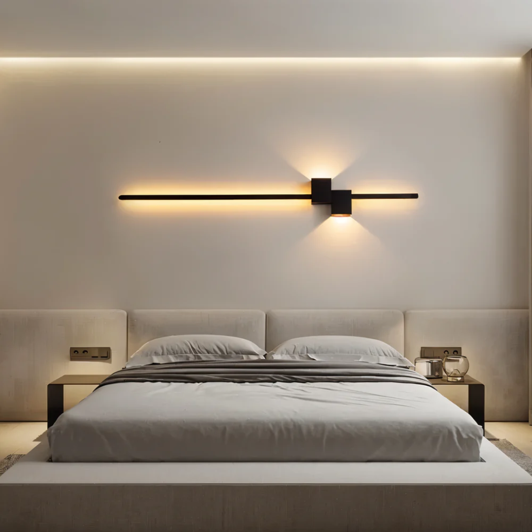Moderne LED Wandlamp voor Luxe en Sfeervolle Verlichting in Huis