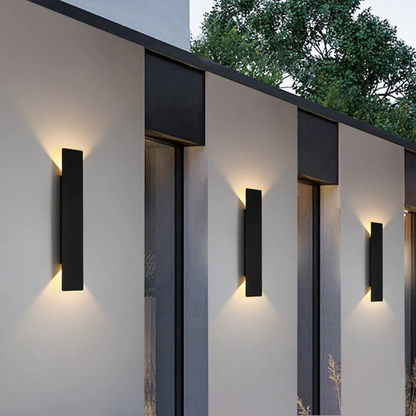 Moma - Moderne aluminium buitenlamp met waterdicht LED-ontwerp