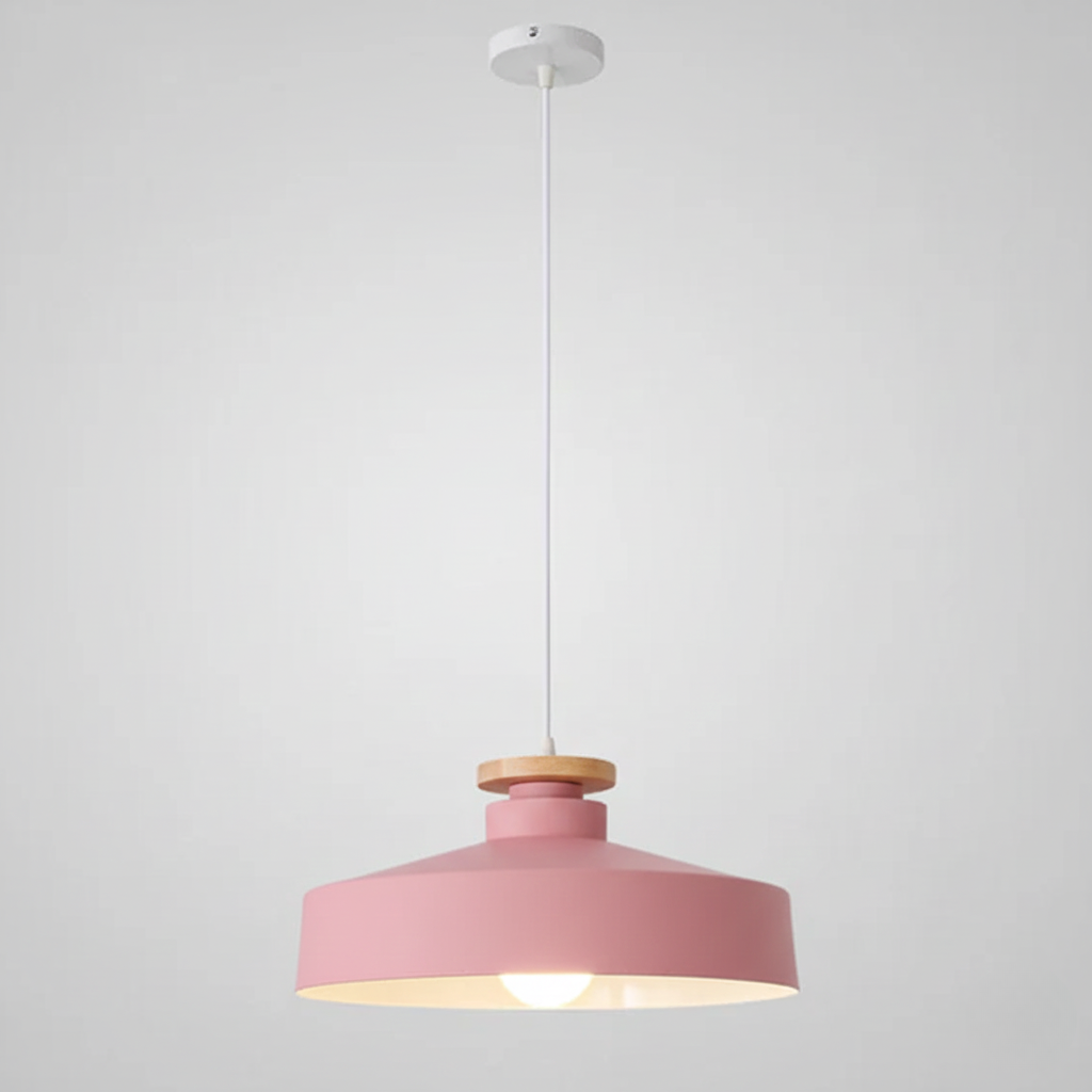 Scandinavische Houten Hanglamp – Modern & Warm