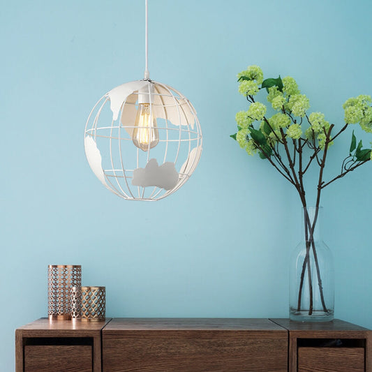 Industriële Wereld Hanglamp – Zwart of Wit – E26 Fitting