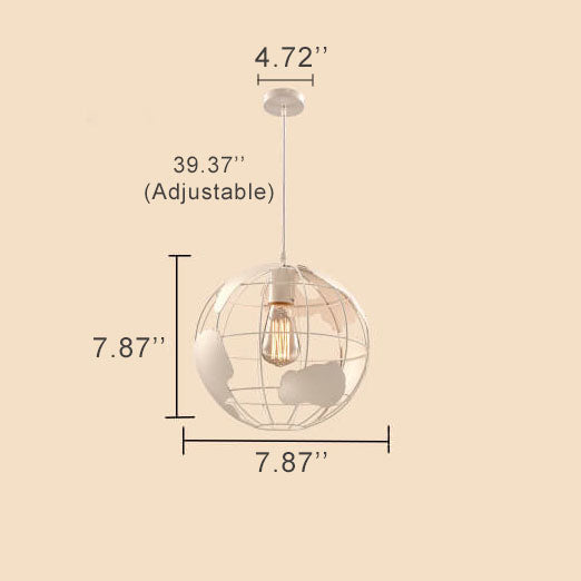 Industriële Wereld Hanglamp – Zwart of Wit – E26 Fitting