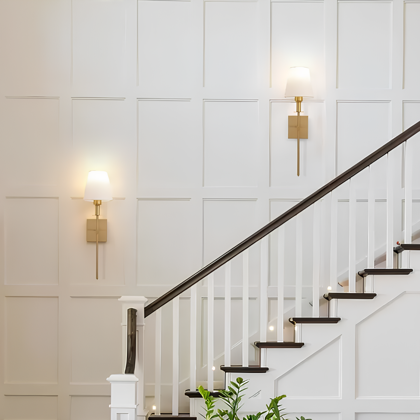 Klassieke Elegante draadloze Wandlamp met Vintage Design & afstandsbediening