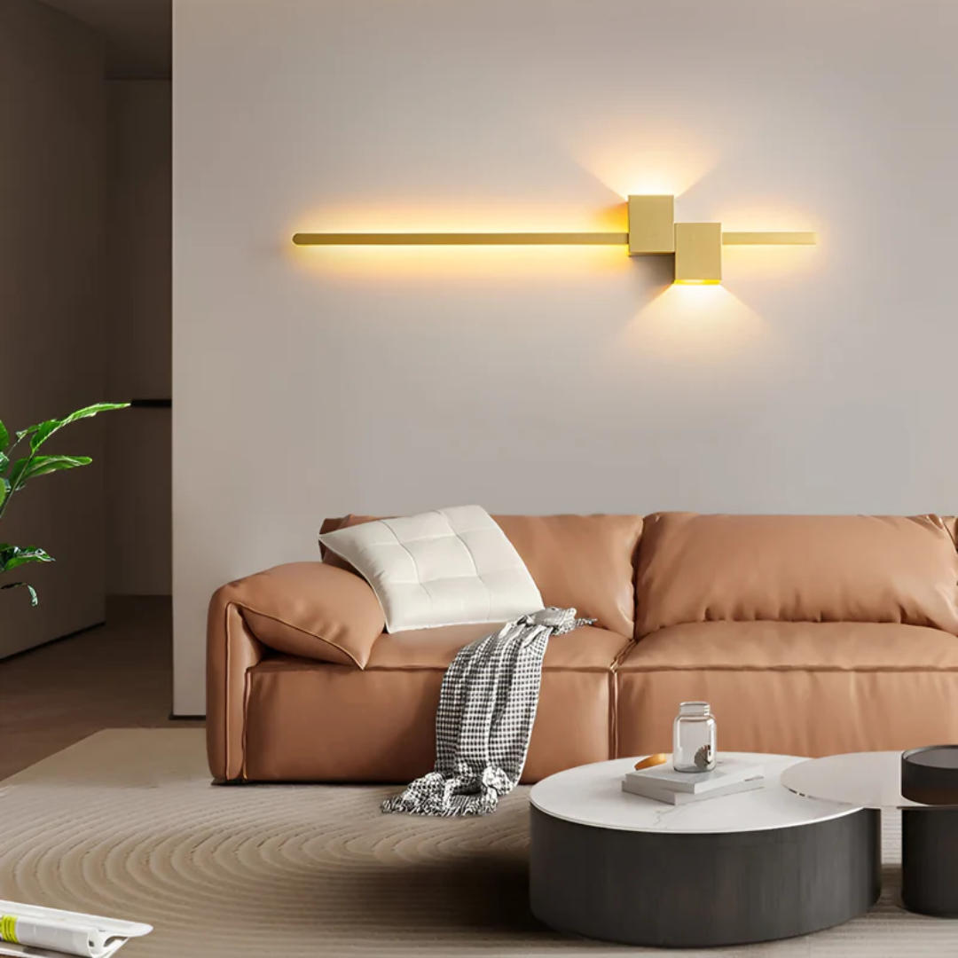 Moderne LED Wandlamp voor Luxe en Sfeervolle Verlichting in Huis