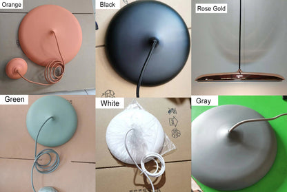 Moderne Kleurrijke LED Hanglamp – Twee Maten, Geïntegreerde LED