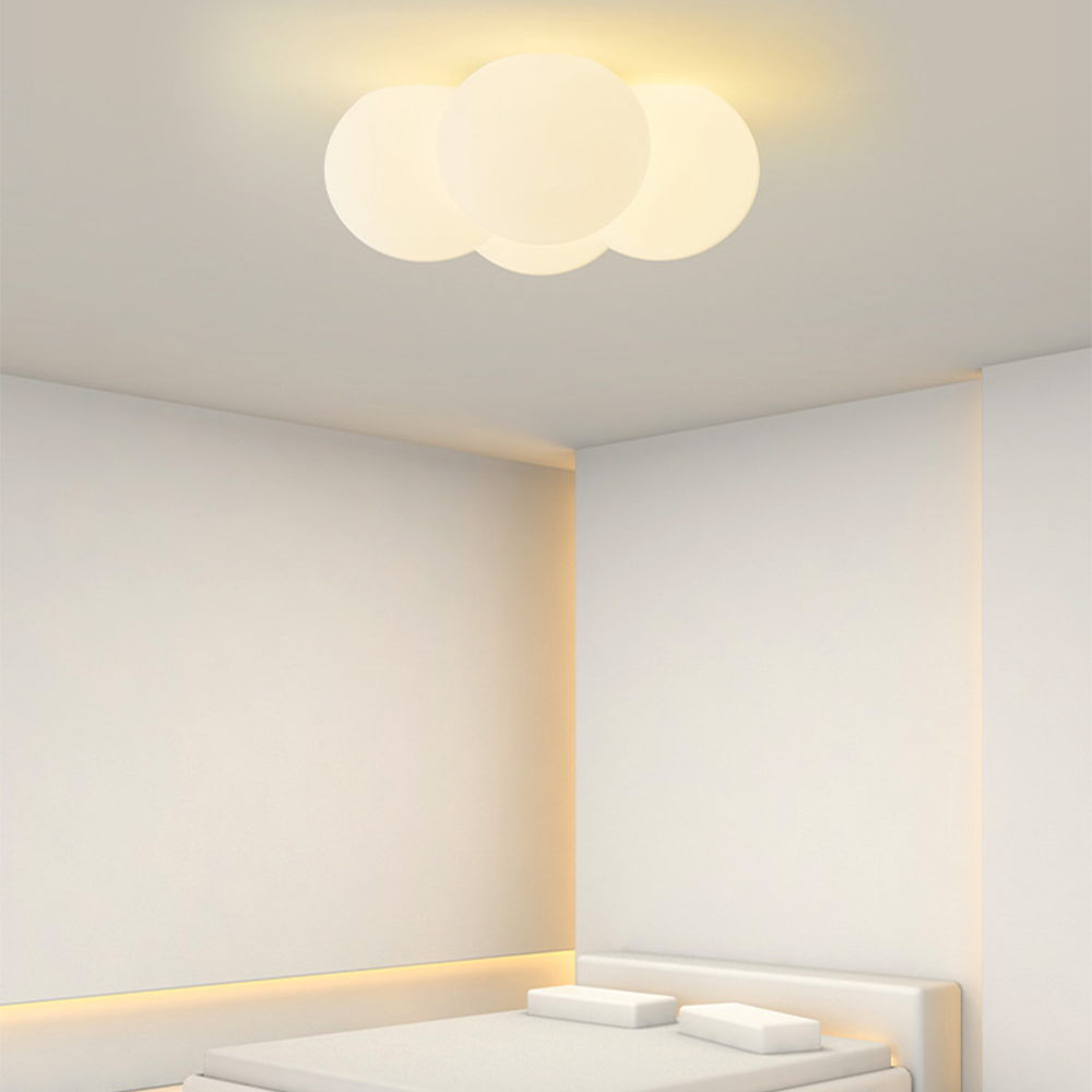 Witte Wolken Bubbels Plafondlamp