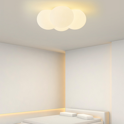 Witte Wolken Bubbels Plafondlamp
