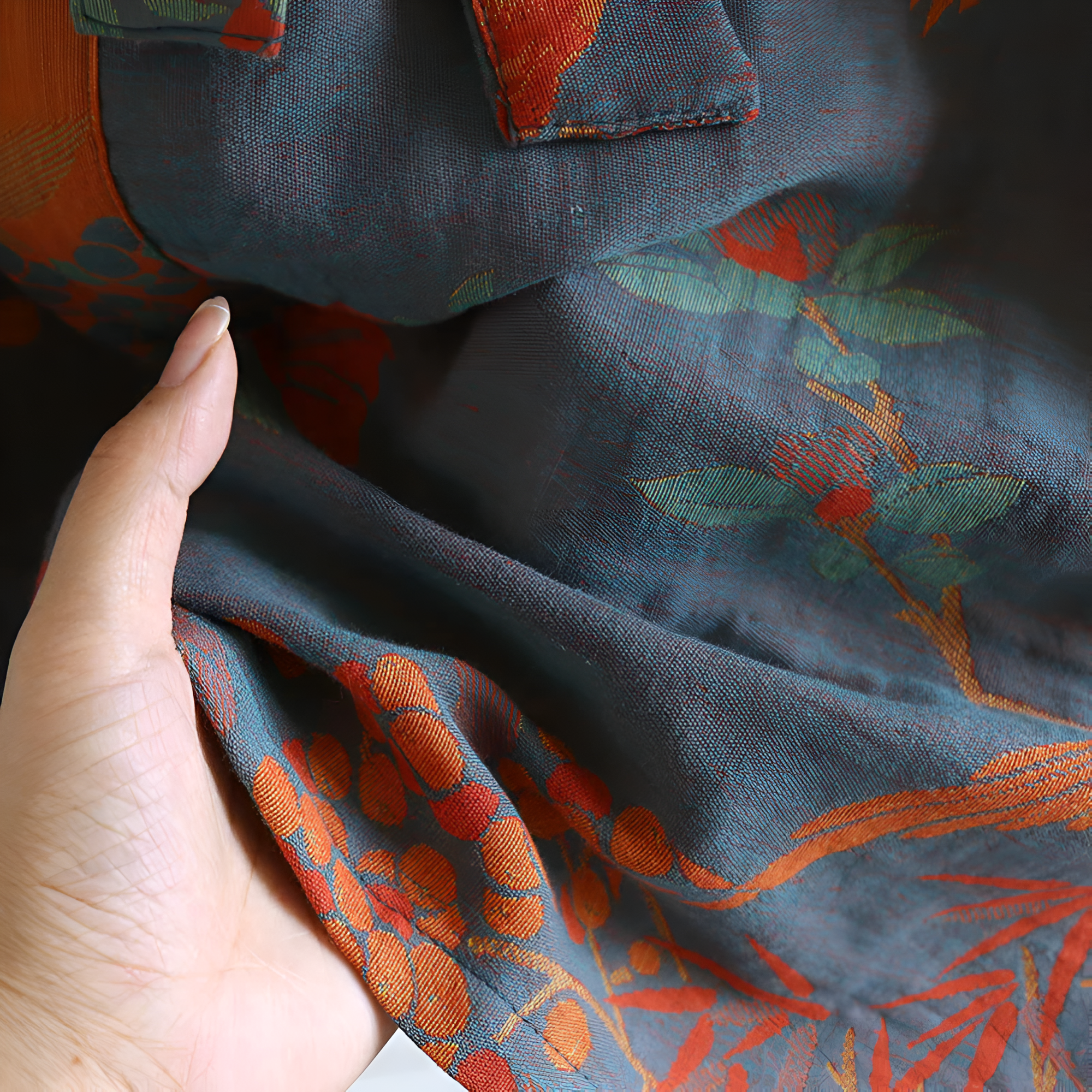 Ademende Katoenen Wafelbadjas met Retro Design Lichtgewicht Comfort & Tijdloze Stijl