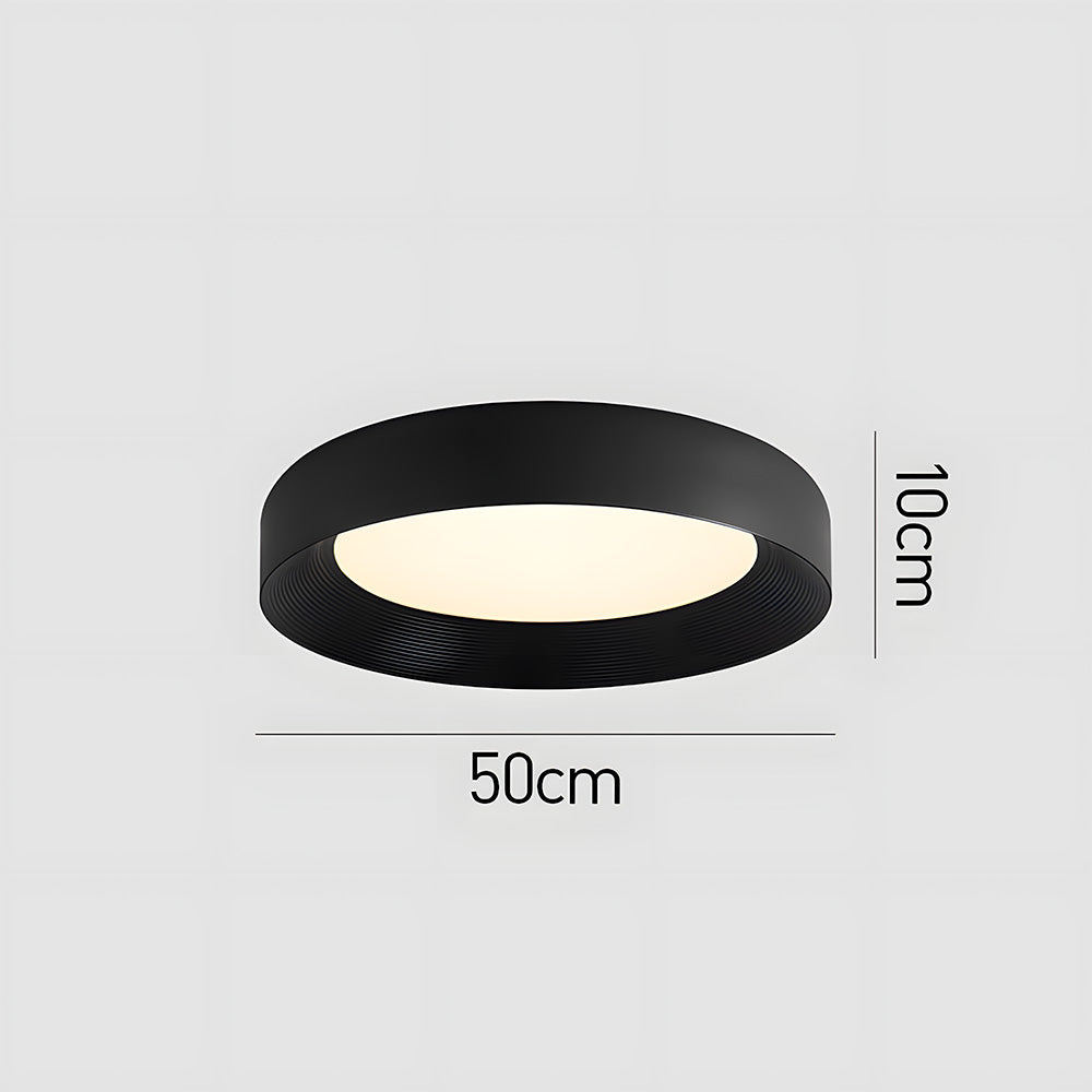 Moderne Ronde LED Plafondlamp – 25/40/50 cm met Zachte Acryl Diffuser
