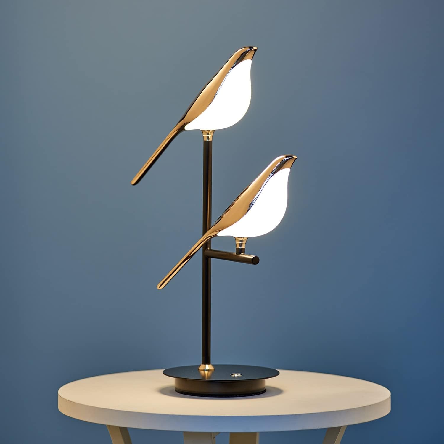 Gouden Vogel Tafellamp – Elegante Sfeerverlichting