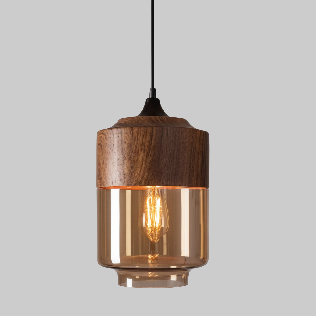 Houten Hanglamp – Natuurlijk en Elegant