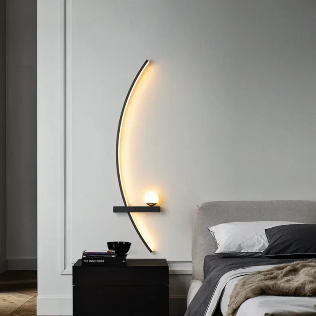 Lena - Moderne LED wandlamp met warm en koel licht