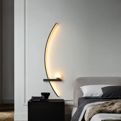 Lena - Moderne LED wandlamp met warm en koel licht