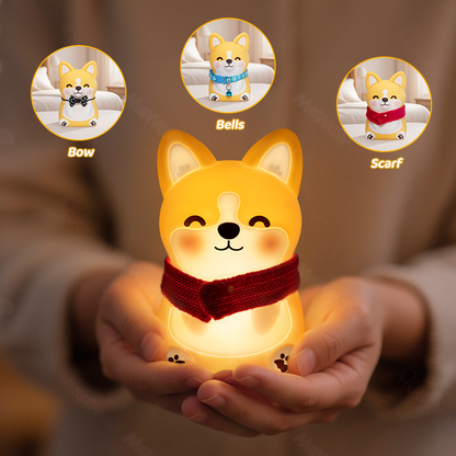 Corgy - Honden LED Squishy Nachtlamp