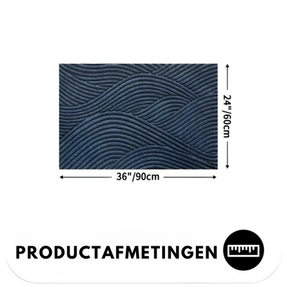 Lumio – Geometrische PVC Deurmat Antislip Design