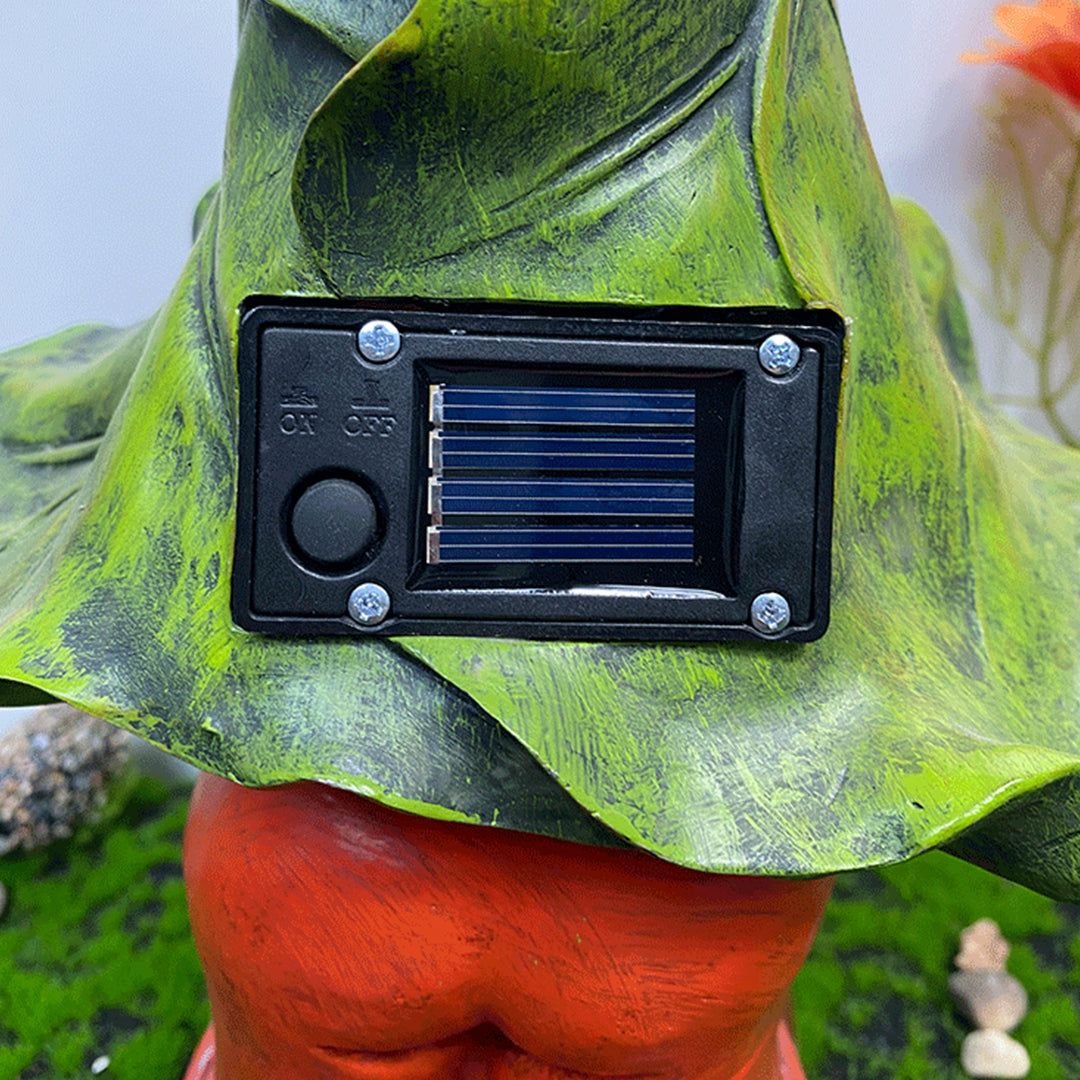 Tuinkabouter Tuinlamp op Zonnenenergie – Handgemaakt 4 Speelse Designs