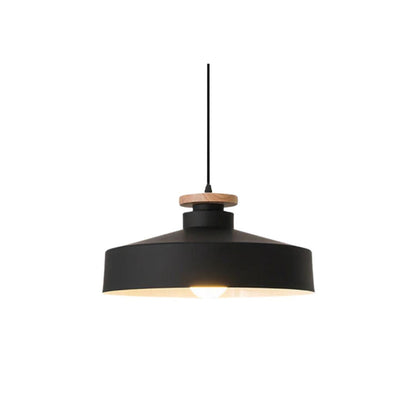 Scandinavische Houten Hanglamp – Modern & Warm