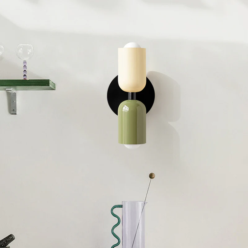 Moderne Dubbele Wandlamp voor Sfeervolle Verlichting in Huis