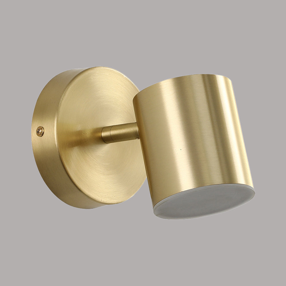 Skära – Minimalistische Wandlamp met Geïntegreerde LED & Gouden Afwerking