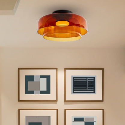 Moderne Designer Glas Plafondlamp