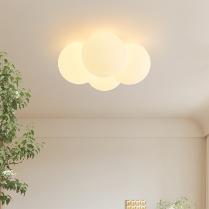 Witte Wolken Bubbels Plafondlamp
