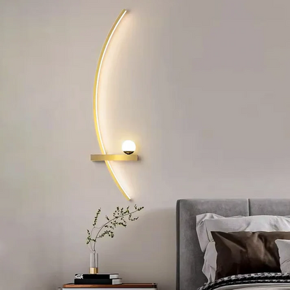 Lena - Moderne LED wandlamp met warm en koel licht