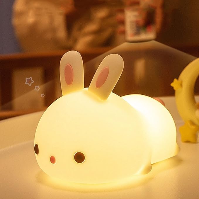 Earzy - Lazy Rabbit LED Squishy Nachtlampje
