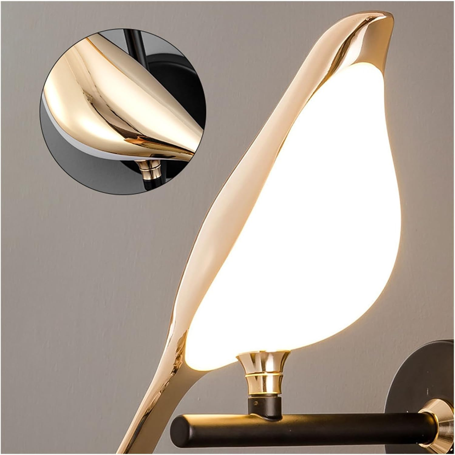 Modern LED Bird Wall Lamp – Stylish Nature-Inspired Lighting