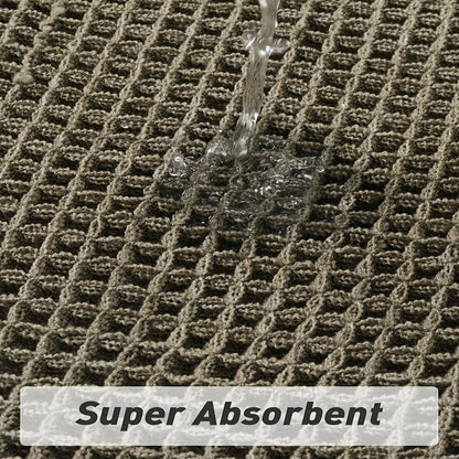 Ultra Absorberende Antislip Badmat – Wafelstructuur & Machinewasbaar Comfort